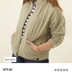 BRAND NEW- NEVER WORN - QUILTED BOMBER JACKET